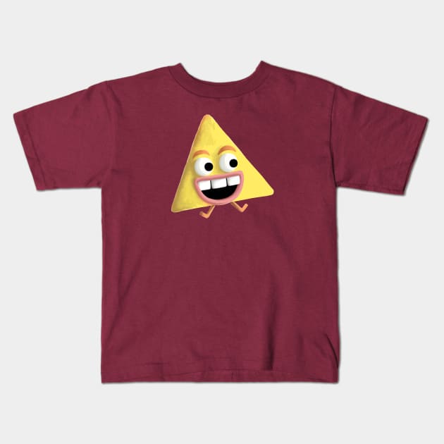 Happy Nacho Friend Kids T-Shirt by HappyLand